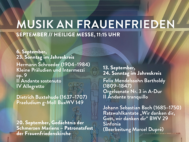 Musik an Frauenfrieden